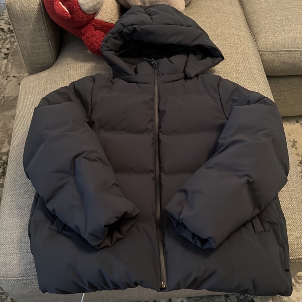 Uniqlo Seamless Down Coat - Blue